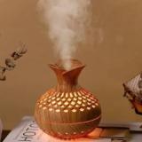 Akr Flower Design Electric USB Mini Humidifier Aroma Oil Diffuser Air Humidifier Portable Room Air Purifier