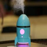 Clomana Colorful Rocket Air Purification Humidifier Portable Room Air Purifier Rocket Humidifier Portable Room Air Purifier