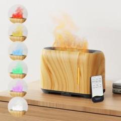 Divasense Essential Oil Diffusers Aroma Diffuser Atomizing Humidifier Flame Type Room Portable Room Air Purifier