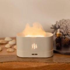 Donda Flame Humidifier for Bedroom with Flame Light, Desktop Humidifier Portable Room Air Purifier