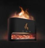 Mobile Addaa Flame Diffuser, Aromatherapy Essential Oil Diffuser, Himalayan Salt Lamp Portable Room Air Purifier