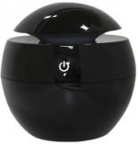 Skycandle.in Black Color Rounded Aromatherapy Usb Humidifier Portable Room Air Purifier