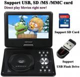 1Pc 13.8 INCH PORTABLE DVD PLAYER MP3/MP4 VDIEO GAME WITH HIGH RESOLUTION COLOR TFT LCD SCREEN DISPLAY AV PORTABLE TV