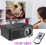 1080p HD Multimedia Video Cinema Projector Remote Control USB LED Home AV Bundle