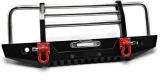 Aluminum Alloy Front Bumper Mounted Bumpers With LED Light For SCX10 SCX10 II