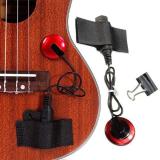 Attachable Microphone With Clamp Strap For Musical Instruments