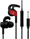 Boat Bassheads 242 Wired Sports In Ear Wired With Mic Headphones/Earphones Active Black