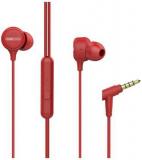 Boat Boat Bass Head 103 Red On Ear Wired With Mic Headphones/Earphones