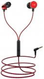 Boat Boat Bass Heads 172 Red In Ear Wired With Mic Headphones/Earphones