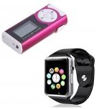 Captcha A1 Bluetooth Smartwatch With Digital MP3 Players