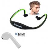 Captcha I7 Single Bluetooth Headset With BS 19C Bluetooth MP3 Players Green.Bluetooth.Sporty+White.I7.Single.Bluetuth