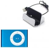 Captcha Iphone Dock Charger With Mini Ipod MP3 Players Blue.IpodMP3+White.IphDockChrgr