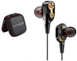 Clavier Thunder Dual Unit 4 Speakers In Ear Wired With Mic Headphones/Earphones