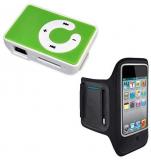 Cospex Sports Arm Band Mobile Holder With Simple MP3 Players