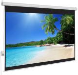 Elcor 6ft X 8ft Motorized Projector Screens With Remote