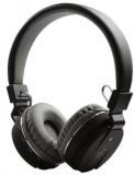 Finbar SH 12 Wireless Bluetooth Headphone Black & SD Card Support