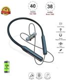 Hitage BT 86 [ 40 HOURS BATTERY MUSIC ] LIGHTWEIGHT Magnetic Sports Premium Wireless NECKBAND BLUETOOTH Headset Headphones/Earphones