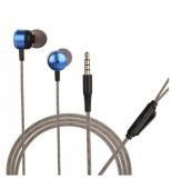 Hitage Deep Bass Metal In Ear Wired With Mic Headphones/Earphones