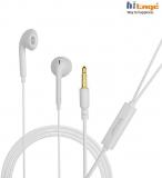 Hitage Earphone For Micromax / Xiaomi Redmi / Intex / Lava / Gionee YR In Ear Earphone/Headset/Handsfree White