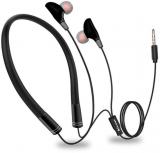 Hitage NBH 725 LATEST EARPHONE SERIES Neckband Wired With Mic Headphones/Earphones