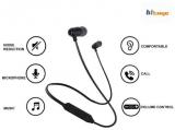 Hitage SPORT MUSIC BT V4.2 Magnetic & Metal Neckband Wireless With Mic Headphones/Earphones