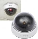 INSMA Fake Home Surveillance CCTV Security Dome IP Camera Flashing LED Outdoor