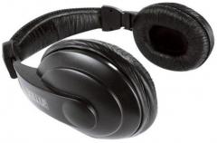 Intex Mega 160 Over Ear Wired Headphones With Mic Black