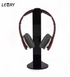 LEORY Acrylic New Display Rack Holder Gaming Headphone Headset Stand For Home Office Store Headphone Accessories