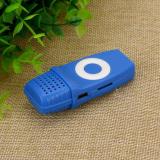 Mini USB MP3 Music Media Player Support 16GB Micro SD TF Card