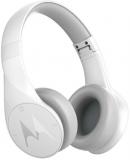 Motorola Pulse Escape Over Ear Headset With Mic White