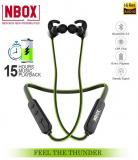 NBOX THUNDER 15 HOURS MUSIC PLAYBACK IPX4 4D BASS SPORT Bluetooth Headphone / Bluetooth Earphone Magnetic Bluetooth Green