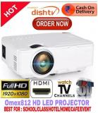 Omex 812 3D HD 1080P LED Projector 800x600 Pixels