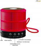 PHONETRONIC WS 887 Mini Bluetooth Speaker Red Color