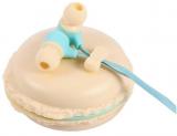 Portable 3.5mm In Ear Earbud Earphone Headset With Macaron Storage Case