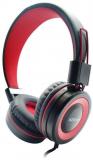 Portronics Aural On Ear Wired Headphones With Mic Black