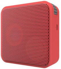 Portronics Cubix Bt Portable Bluetooth Speaker With Fm Red