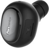 Portronics Harmonics Talky In Ear Wireless Earphones With Mic Black