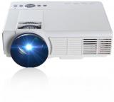 Powerful Q5 3D HD 1080P 3000 Lumens 800 X 480 Resolution Home Theater Multimedia LED Projector