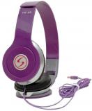 Signature Vm46 On Ear Wired Headphone Purple