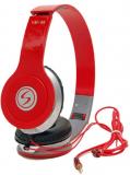 Signature VM46 On Ear Wired Headphone Without Mic Red