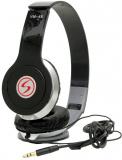 Signature VM 46 WIRED BLACK Over Ear Wired Headphones Without Mic