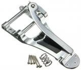 Silver Chrome Tailpiece Tremolo Vibrato Guitar Bridge With Screw For Electric Guitar Bridge Guitar Parts & Accessories