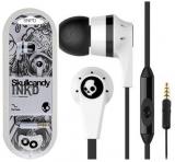 SKULL CANDY Skullcandy White In Ear Wired Earphones With Mic