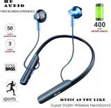 Sleek Hitage Star Magnetic Neckband NBT 6586 In Ear Wireless With Mic Headphones/Earphones