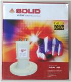 Solid C Band Dual LNBF Twin LNB Multimedia Player