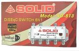 Solid DiSEqC Switch 8 In 1 Full HD LNB Multi Switch Streaming Media Player