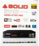 Solid Full HD 2100 Pro MPEG 4 Free To Air Set Top Box Streaming Media Player