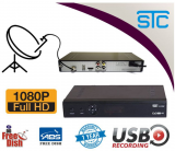 STC DTH Free To Air MPEG 4 HD Set Top Box With Remote Multimedia Player