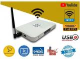 STC DTH HD WiFi Set Top Box H 500 FTA Multimedia Player