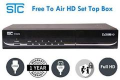 STC Satellite Receiver H 101 Recording FTA Multimedia Player